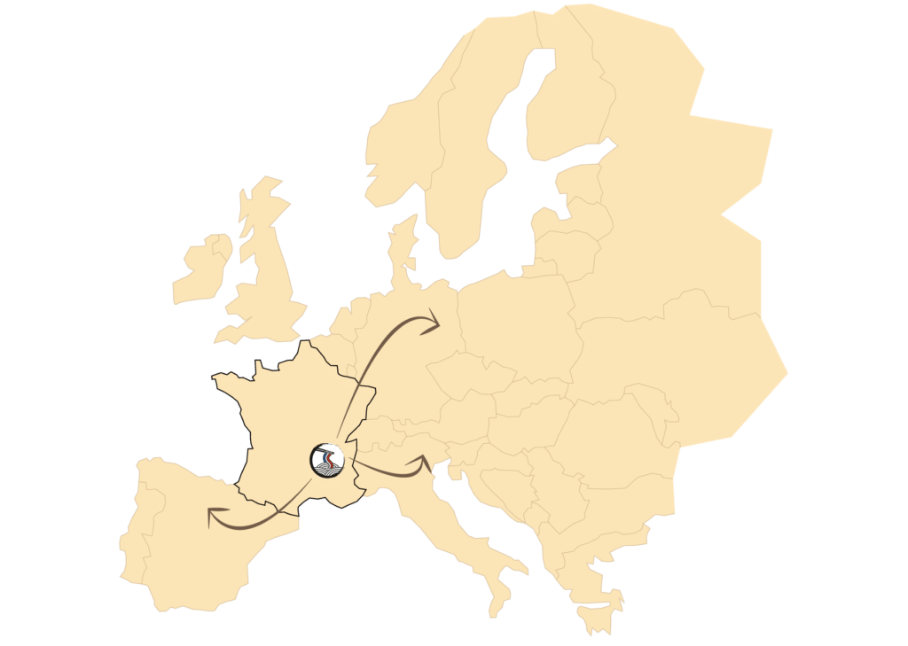 Livraison en Europe par The French Noodle Factory